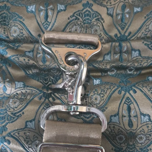 Petunia Pickle Bottom Blue and Tan Baby Bag - Picture 3 of 8